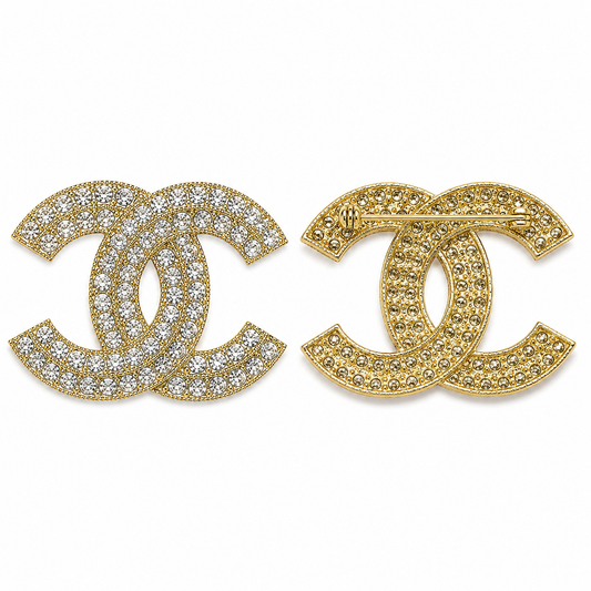 Luxury CC Brooch