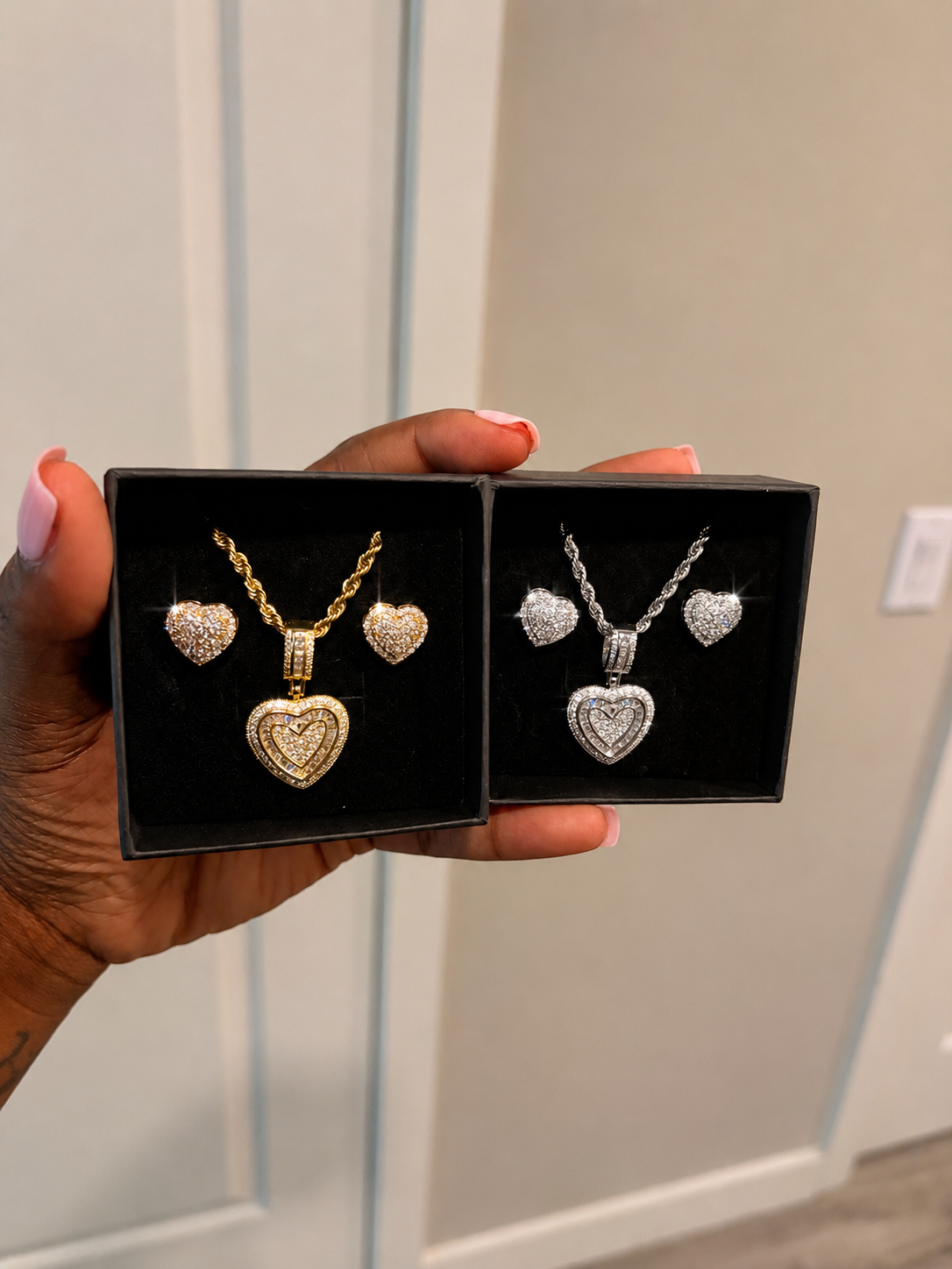 Pavé Iced Set