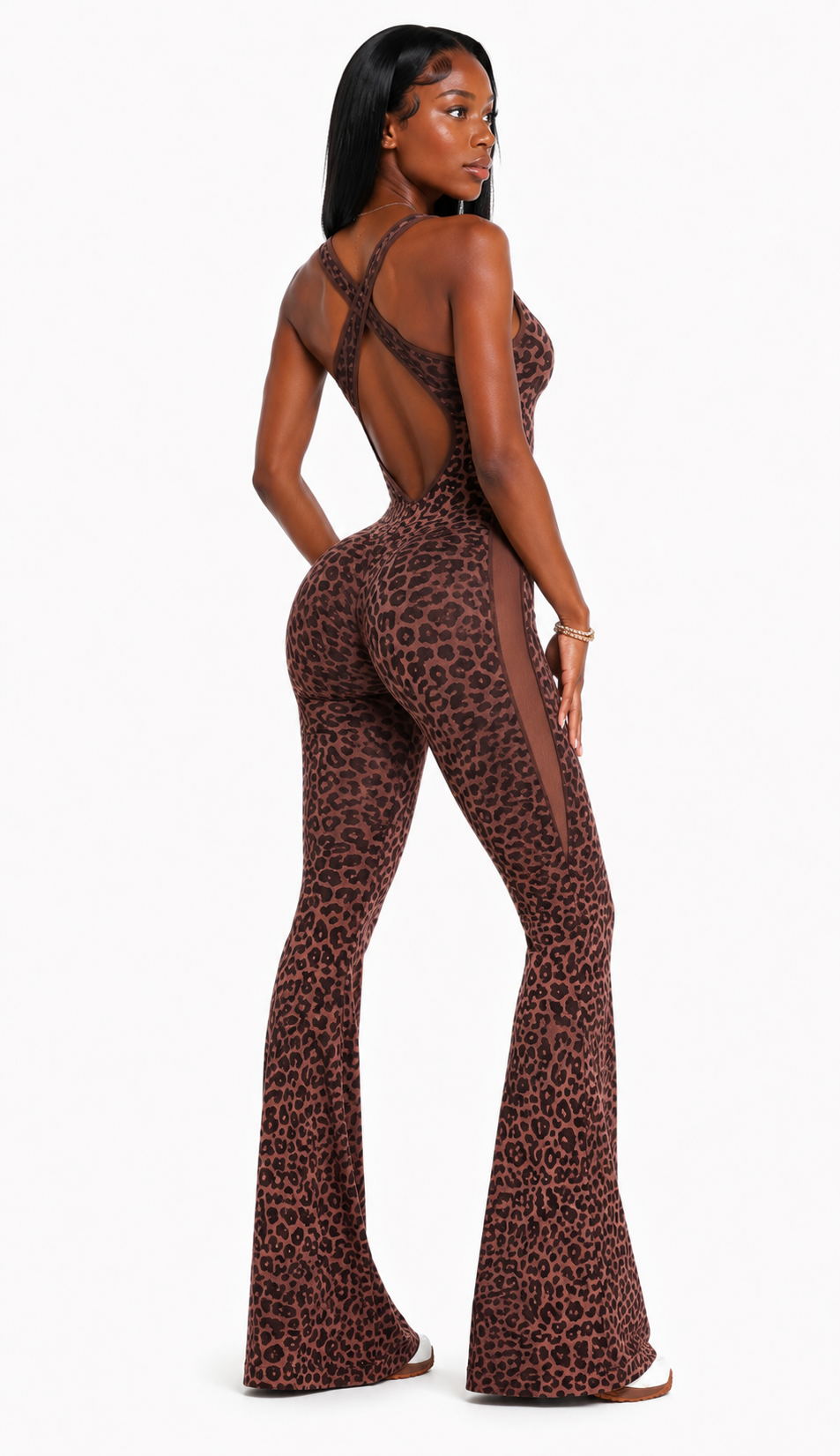 WILD SIDE FLARE JUMPSUIT