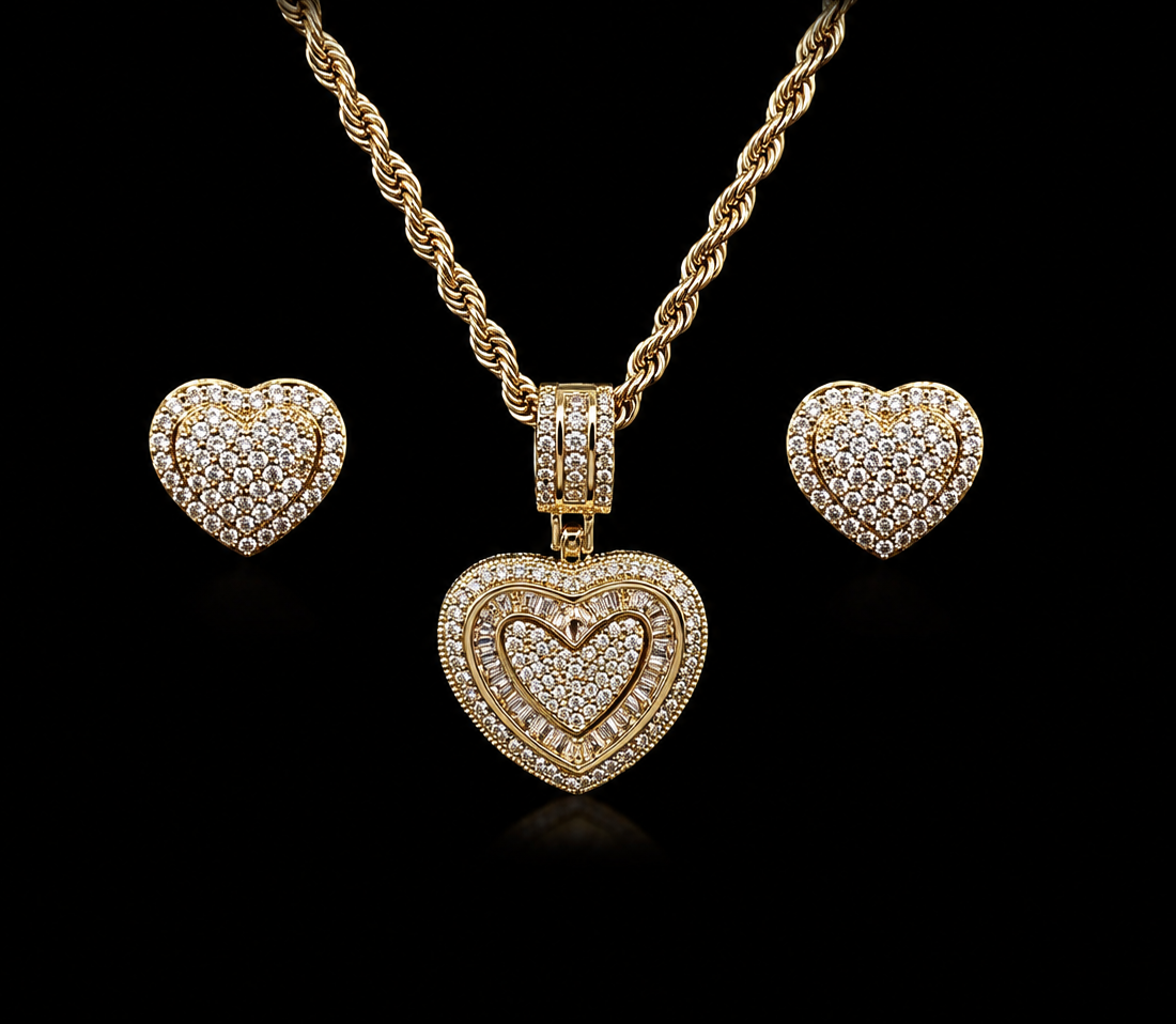 Pavé Iced Set