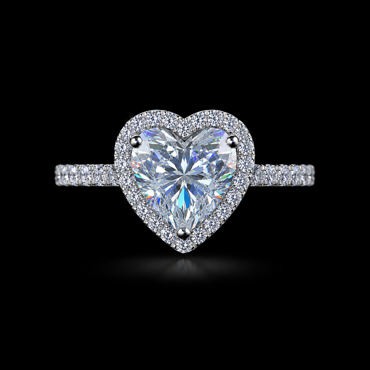Noir Heart Ring