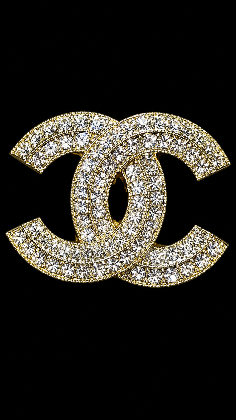 Luxury CC Brooch