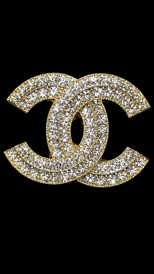 Luxury CC Brooch