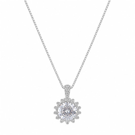 Celeste Forever Necklace Silver