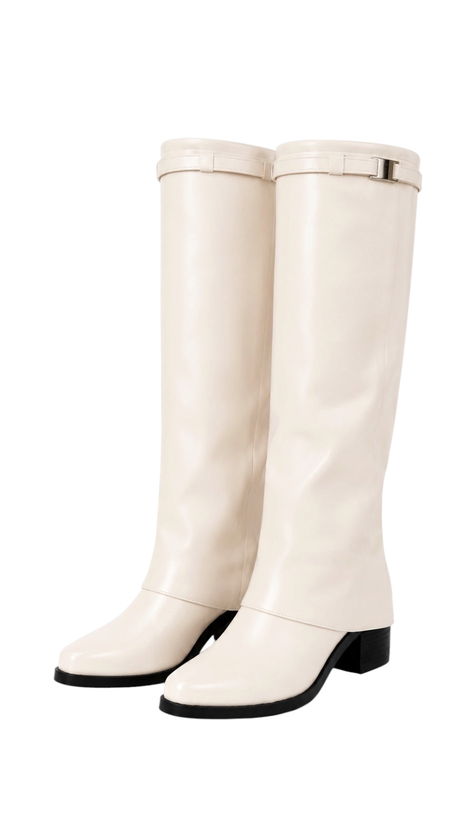 KNEE HIGH BLOCK BOOTS