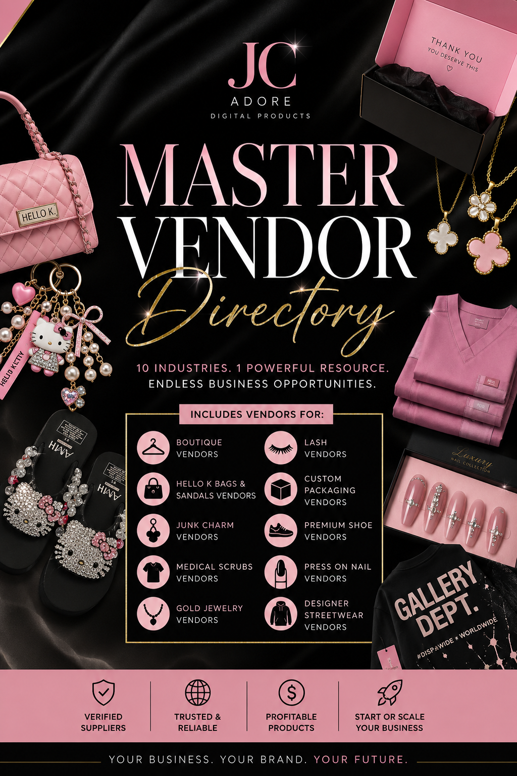 JC Adore Master Vendor Directory