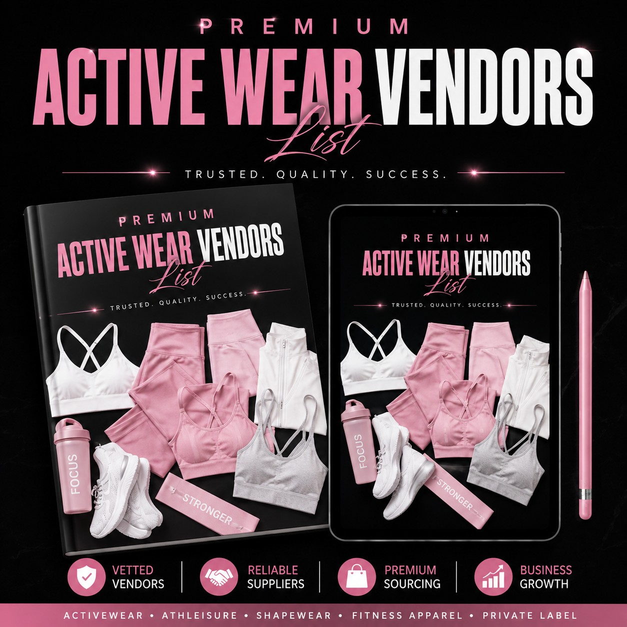 Premium Activewear Vendors List