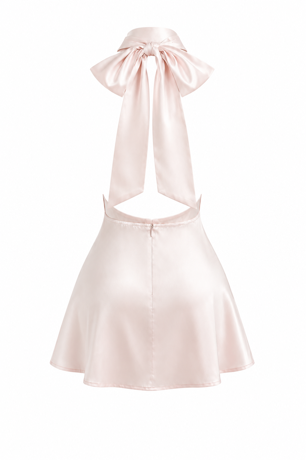 SOFT SATIN LUNA DRESS