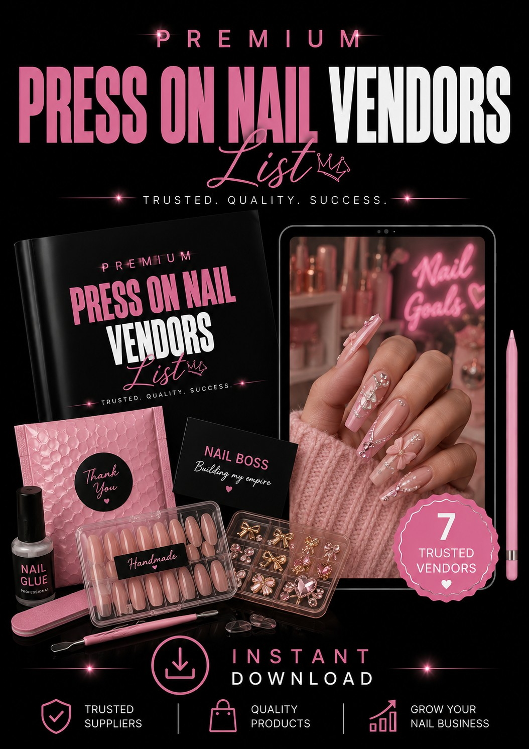Press-On Nail Vendor List