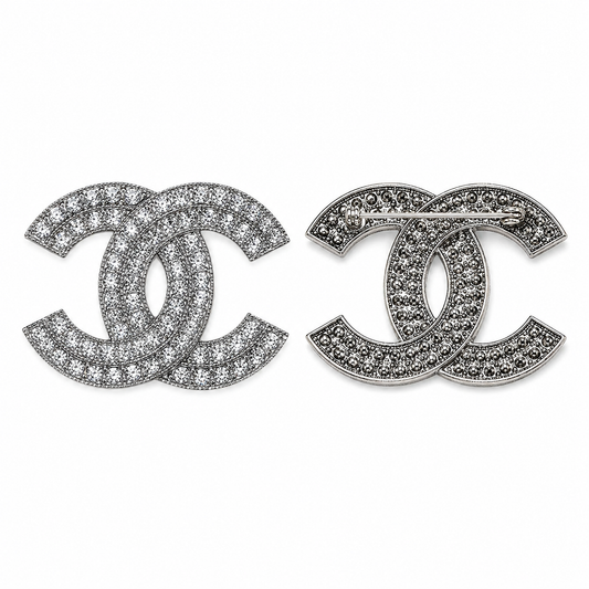 Luxury CC Brooch