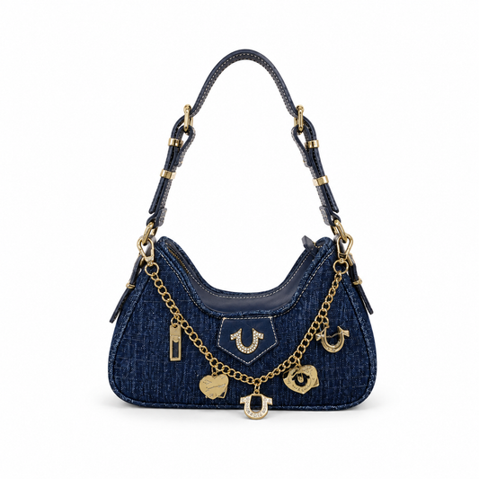 True Religion Authentic Denim Shoulder Bag
